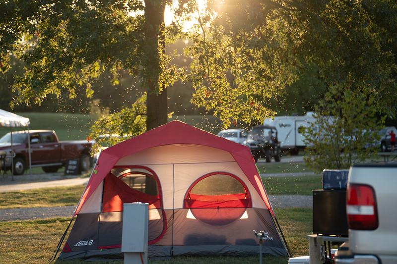 Camping at Nehemiah Fest
